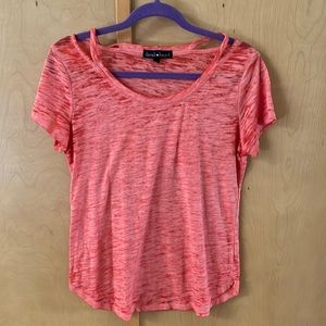 Orange/pink shirt